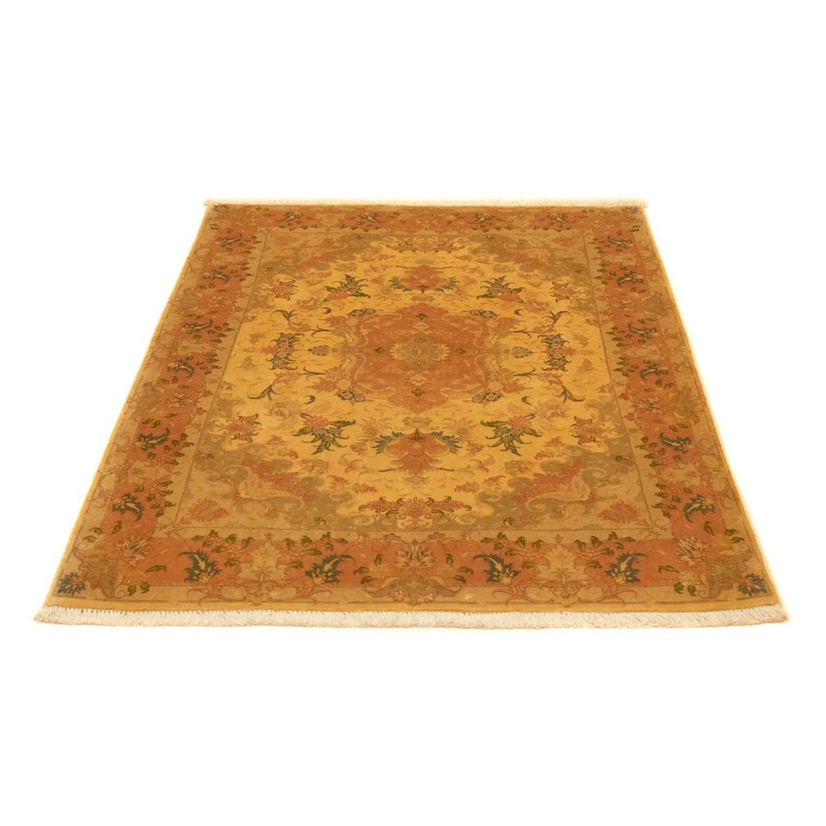Perzisch tapijt - Tabriz - Royal - 147 x 99 cm - beige