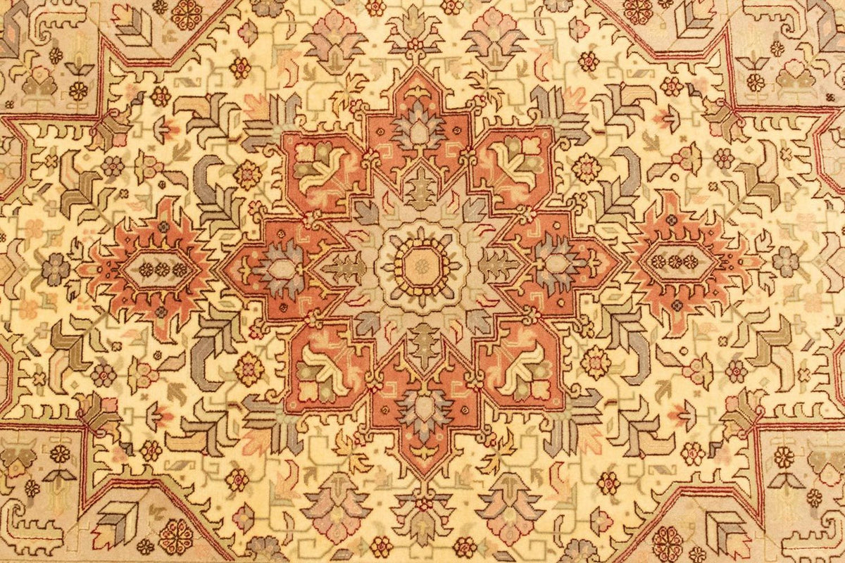 Perzisch tapijt - Tabriz - Royal - 147 x 103 cm - beige