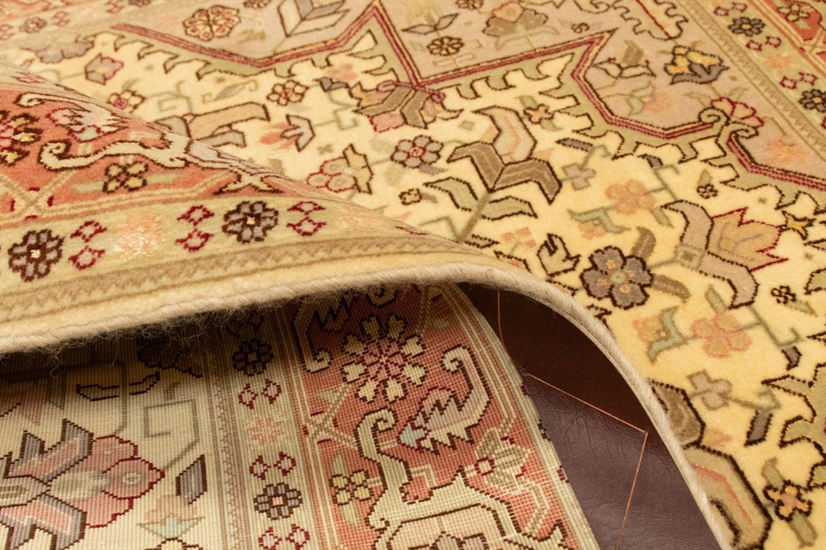 Perzisch tapijt - Tabriz - Royal - 147 x 103 cm - beige