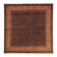 Perzisch tapijt - Tabriz vierkant  - 200 x 195 cm - donkerblauw