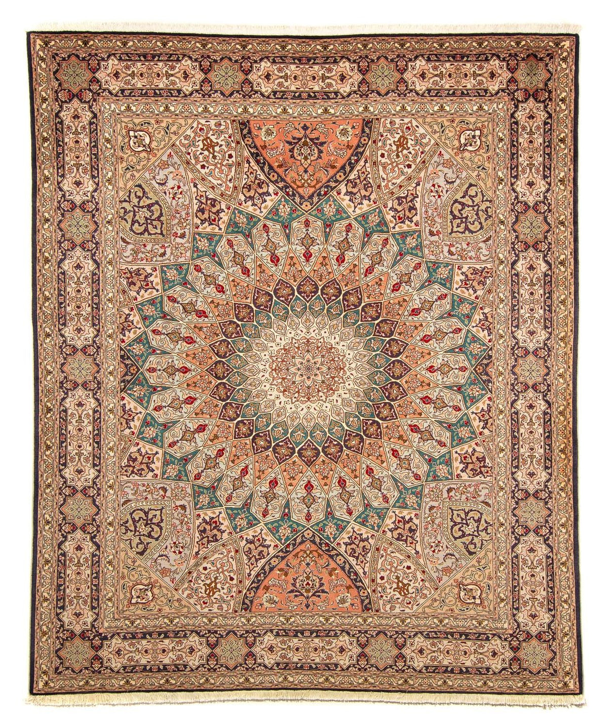 Perzisch tapijt - Tabriz - Royal - 258 x 205 cm - veelkleurig