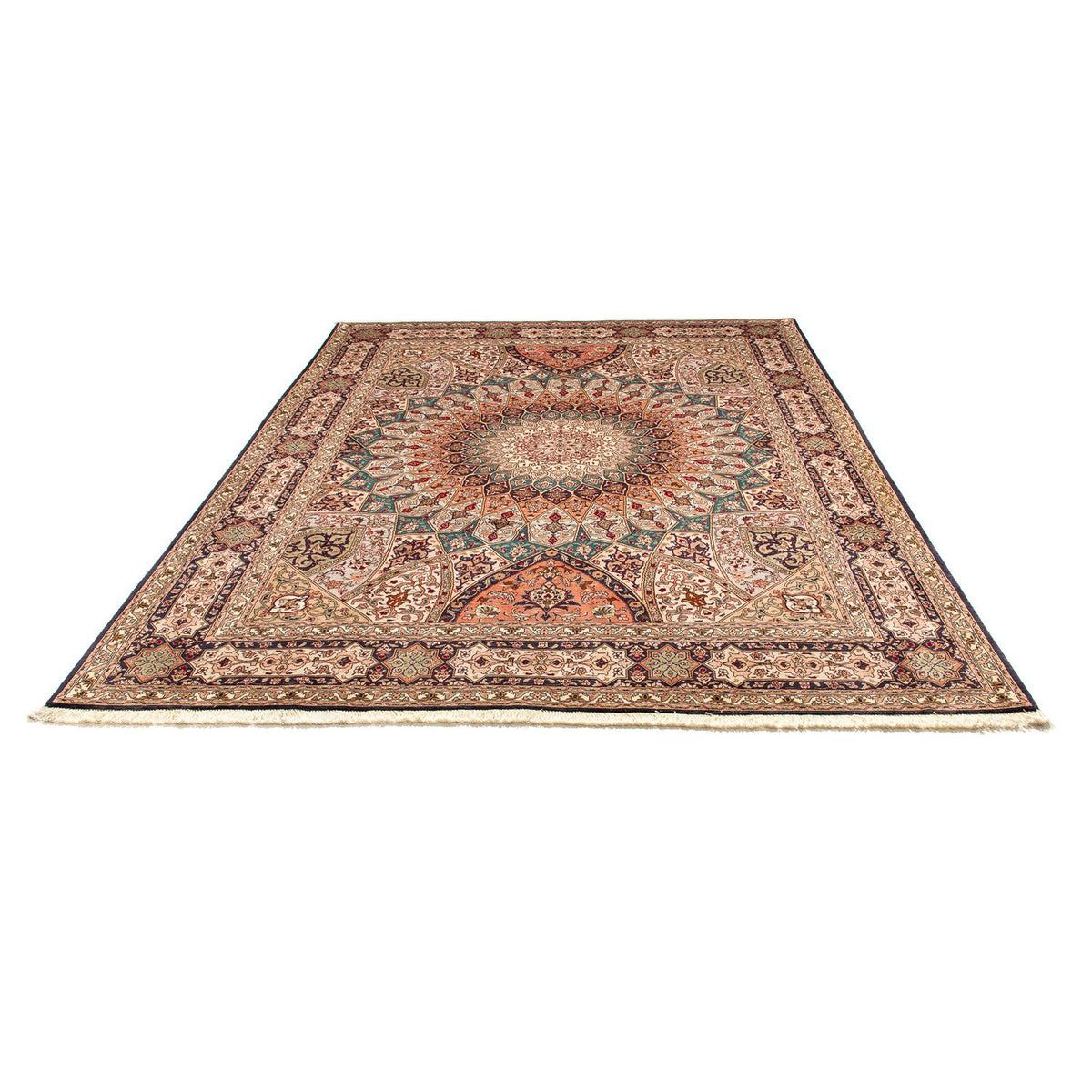 Perzisch tapijt - Tabriz - Royal - 258 x 205 cm - veelkleurig