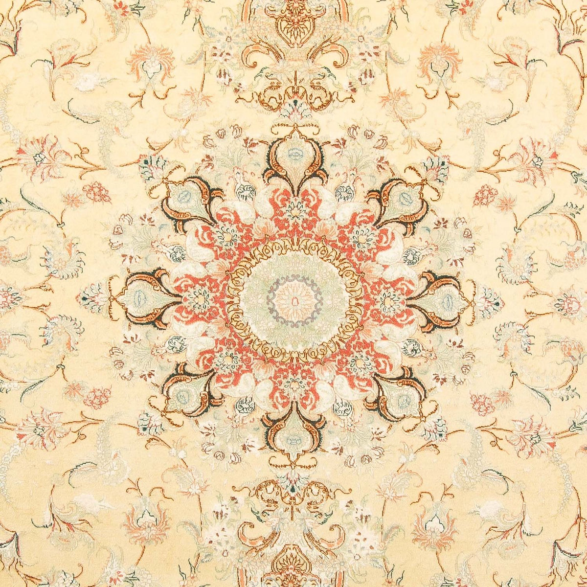 Perzisch tapijt - Tabriz - Royal - 307 x 198 cm - beige