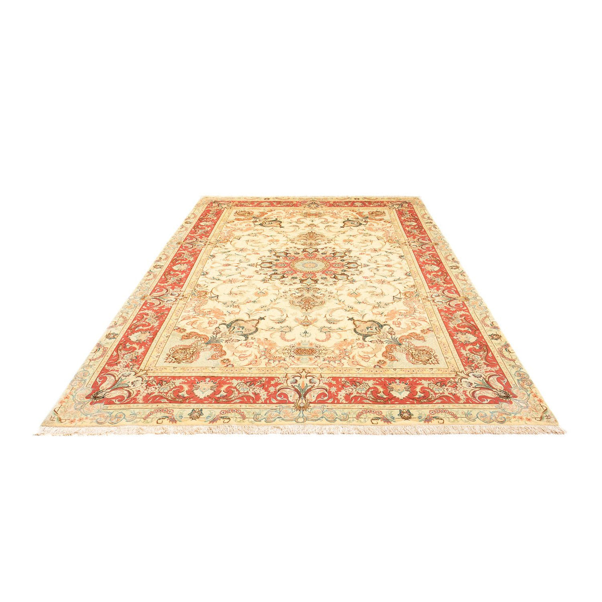 Perzisch tapijt - Tabriz - Royal - 307 x 198 cm - beige
