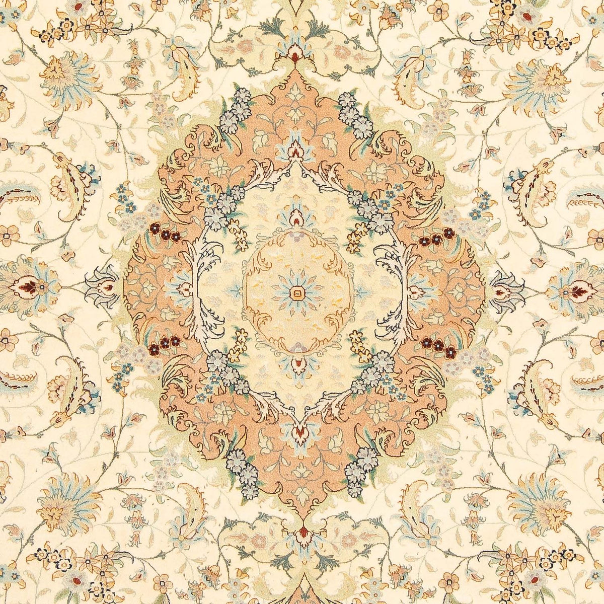 Perzisch tapijt - Tabriz - Royal - 297 x 204 cm - beige