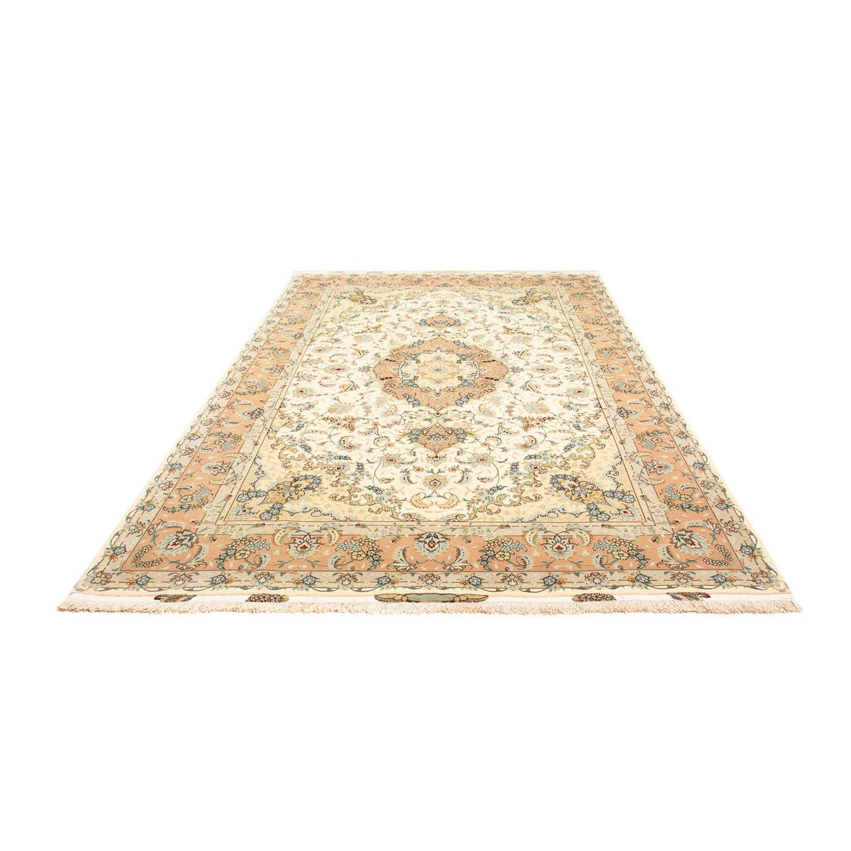 Perzisch tapijt - Tabriz - Royal - 297 x 204 cm - beige