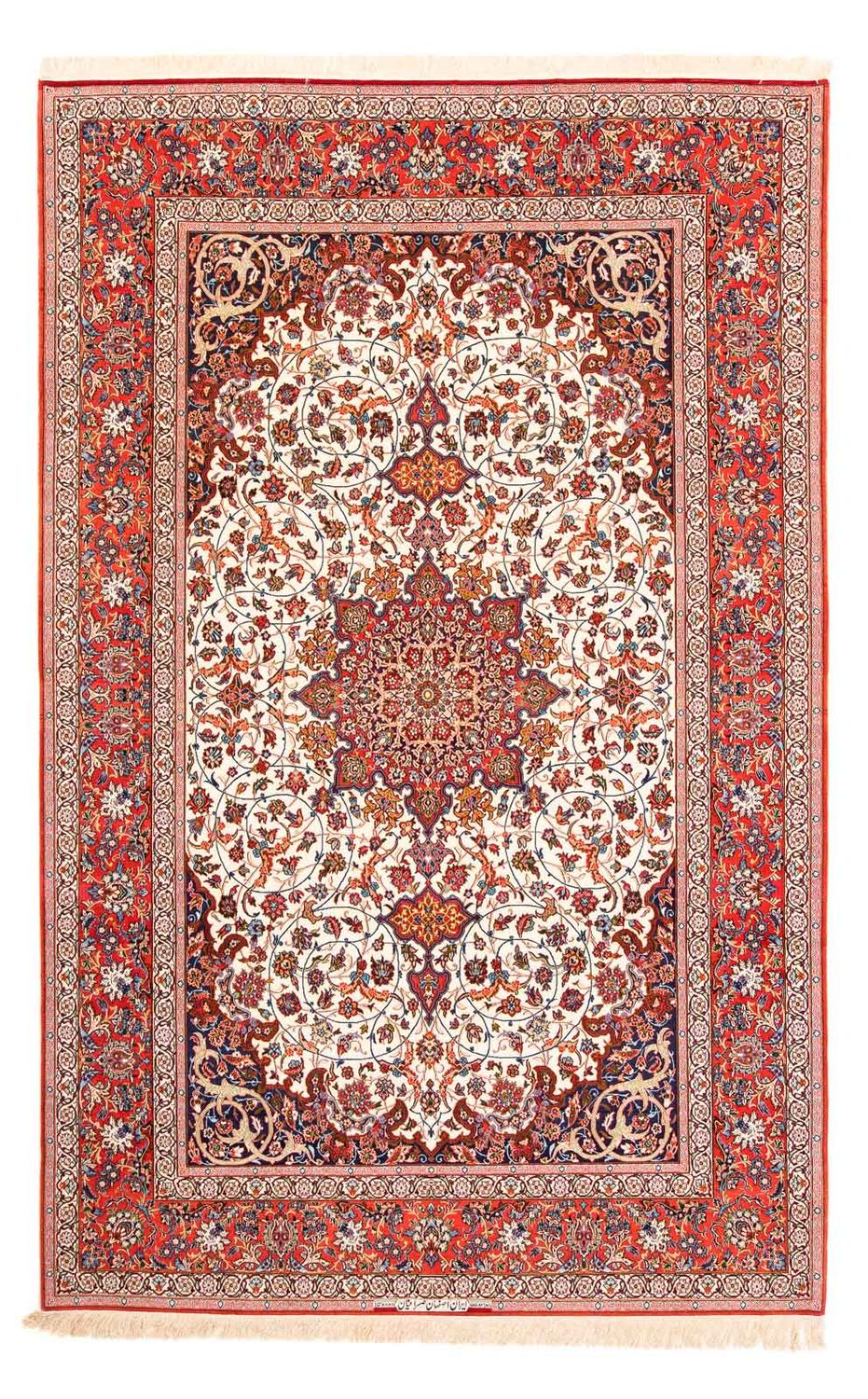 Perzisch tapijt - Isfahan - Premium - 310 x 208 cm - rood