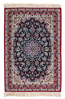 Perzisch tapijt - Isfahan - Premium - 104 x 72 cm - donkerrood