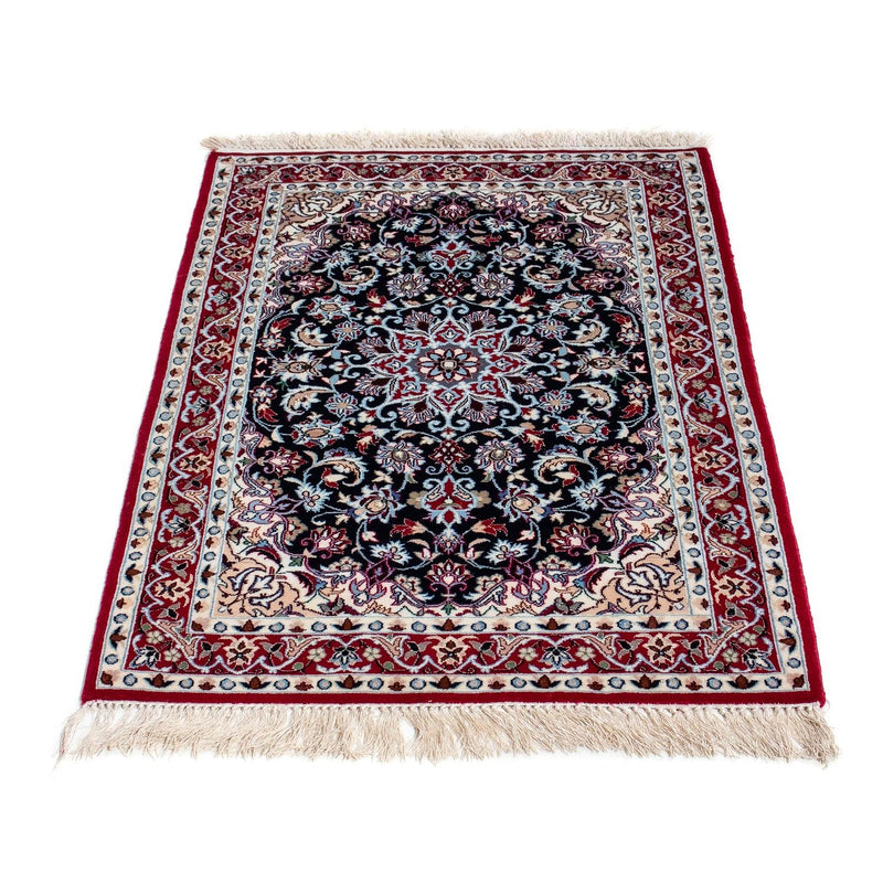 Perzisch tapijt - Isfahan - Premium - 104 x 72 cm - donkerrood