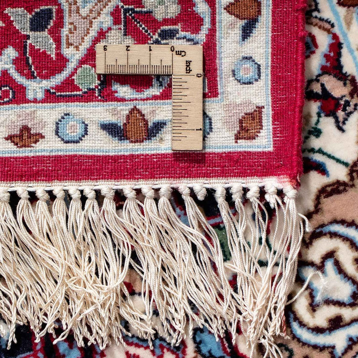 Perzisch tapijt - Isfahan - Premium - 104 x 72 cm - donkerrood