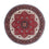 Perzisch tapijt - Bijar rond  - 150 x 150 cm - donkerrood