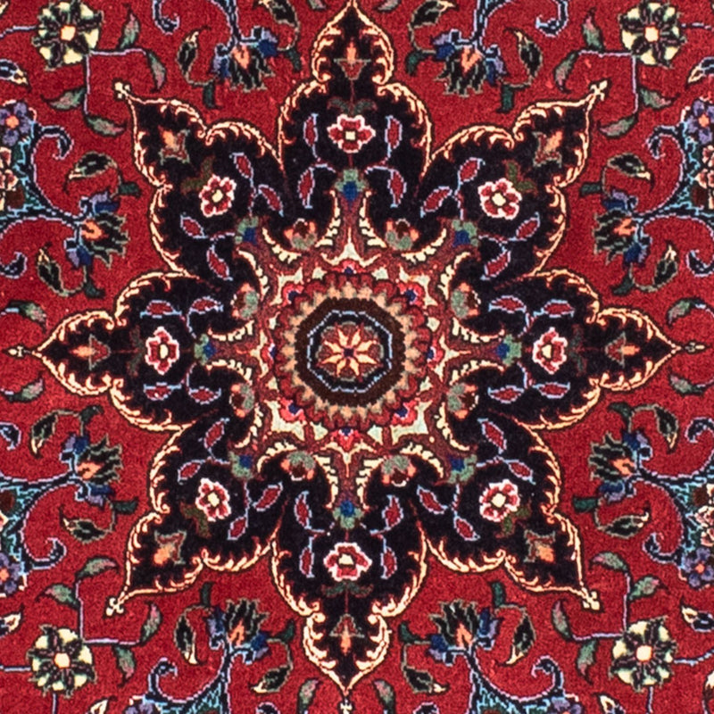 Perzisch tapijt - Bijar rond  - 150 x 150 cm - donkerrood