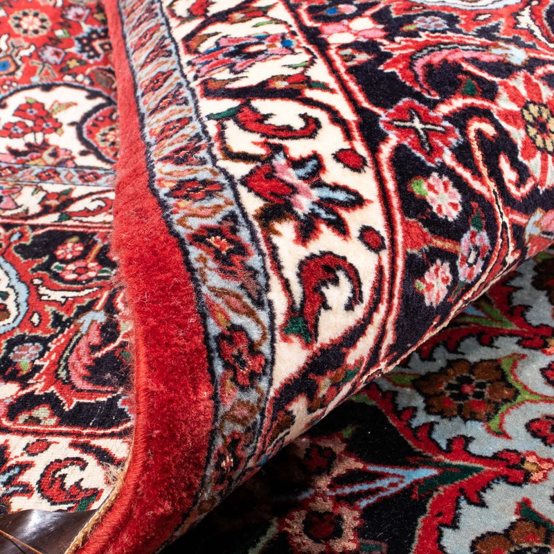 Perzisch tapijt - Bijar - 343 x 260 cm - donkerrood