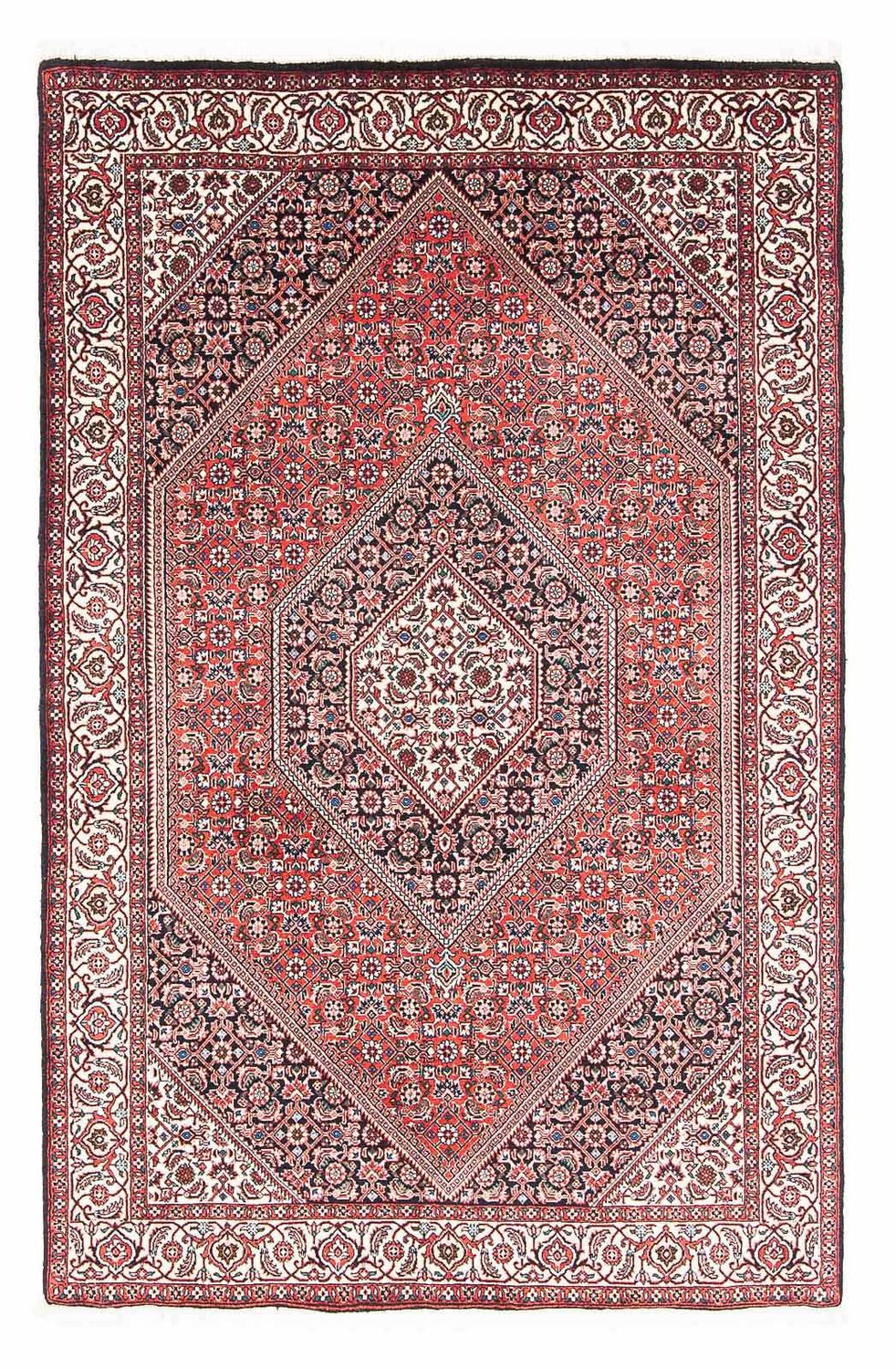 Perzisch tapijt - Bijar - 176 x 112 cm - rood