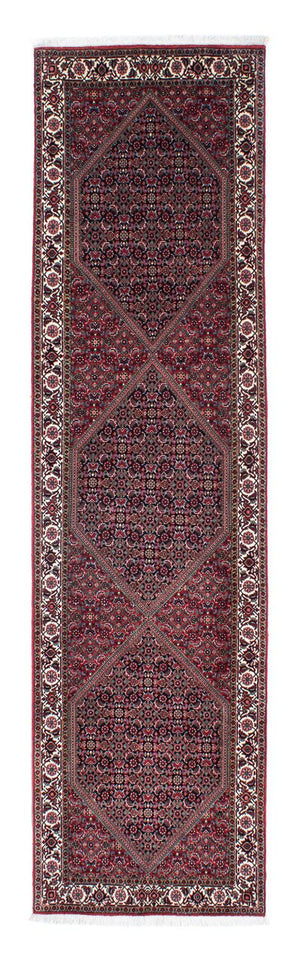 Loper Perzisch tapijt - Bijar - 310 x 82 cm - licht rood