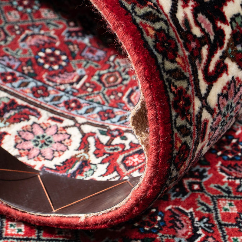 Loper Perzisch tapijt - Bijar - 310 x 82 cm - licht rood