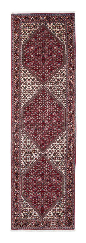 Loper Perzisch tapijt - Bijar - 300 x 85 cm - beige