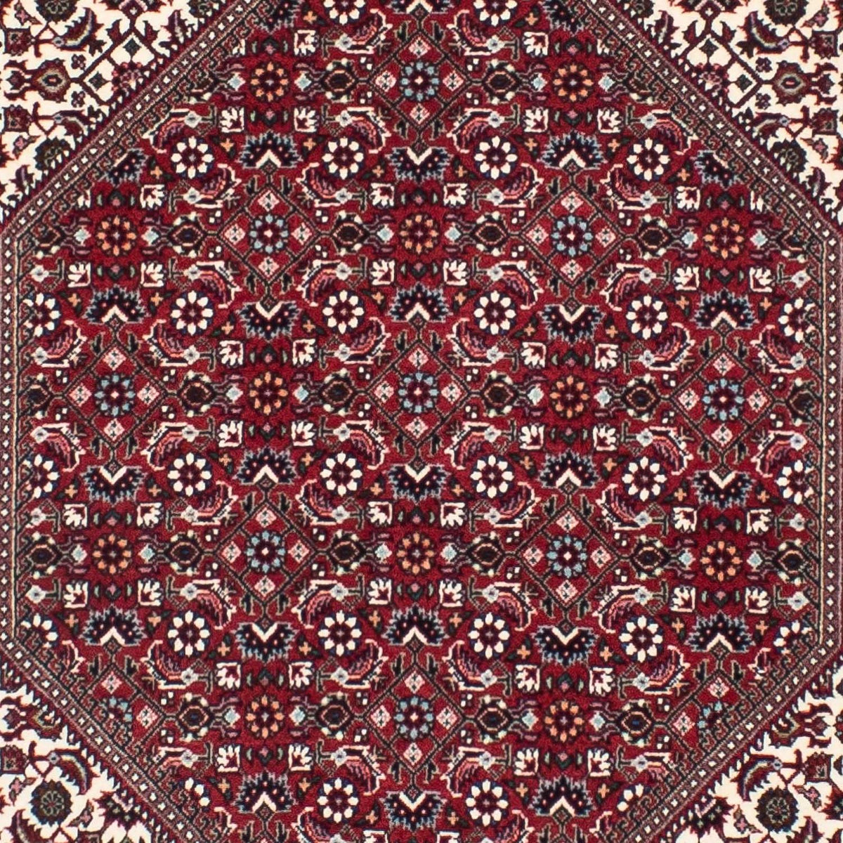 Loper Perzisch tapijt - Bijar - 300 x 85 cm - beige