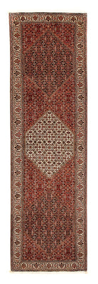 Loper Perzisch tapijt - Bijar - 294 x 84 cm - veelkleurig