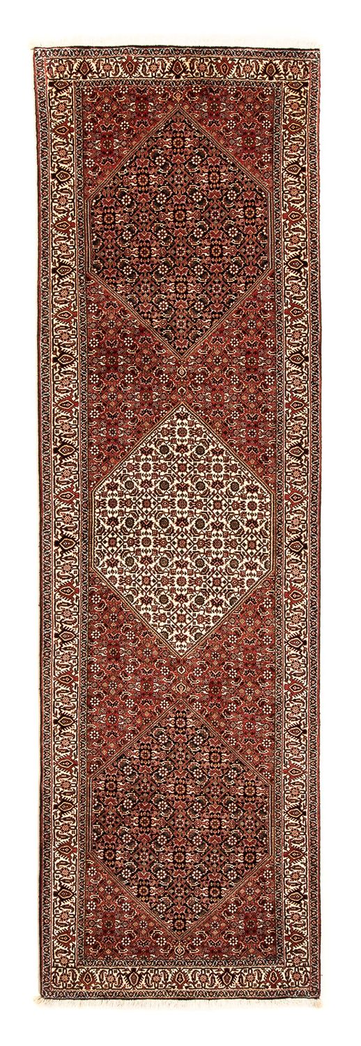 Loper Perzisch tapijt - Bijar - 294 x 84 cm - veelkleurig