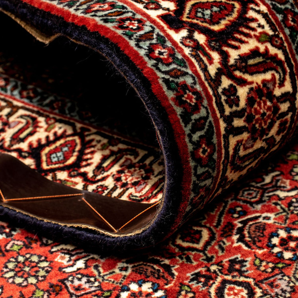 Loper Perzisch tapijt - Bijar - 294 x 84 cm - veelkleurig