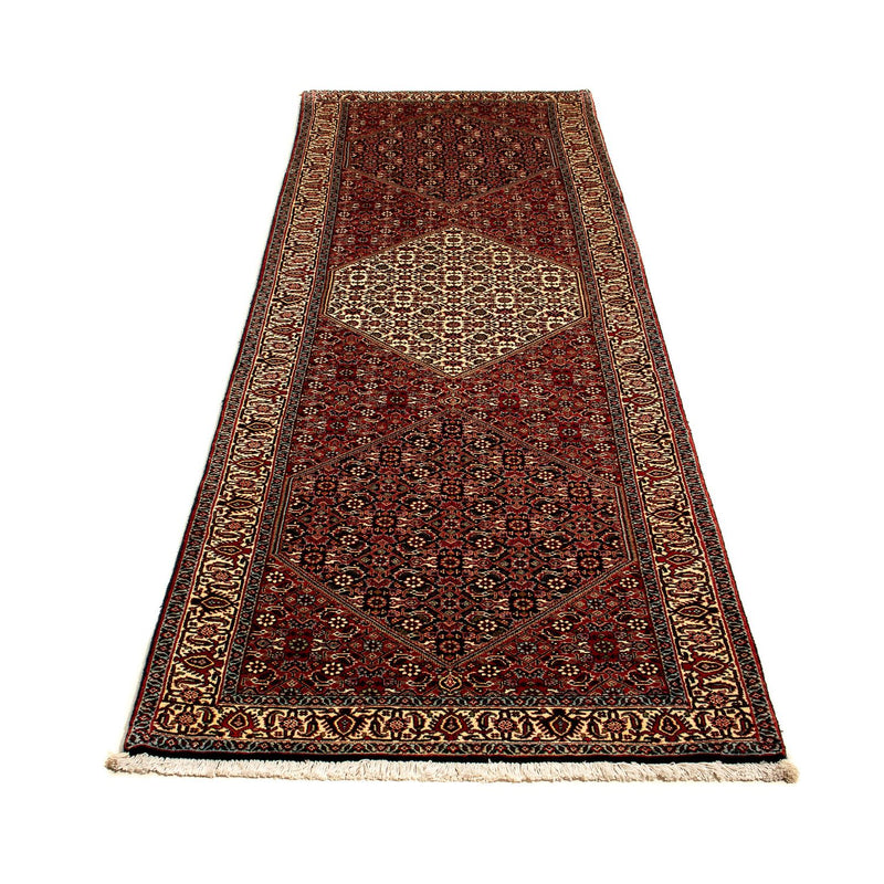 Loper Perzisch tapijt - Bijar - 294 x 84 cm - veelkleurig