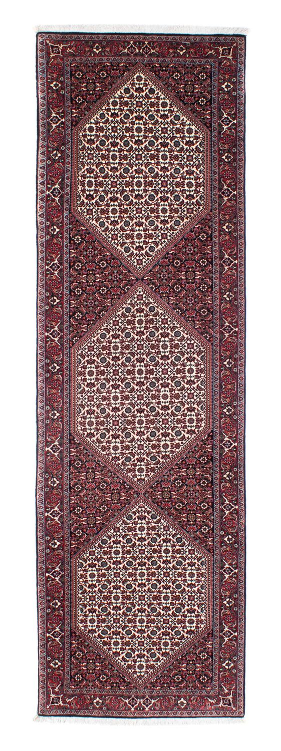 Loper Perzisch tapijt - Bijar - 302 x 84 cm - beige
