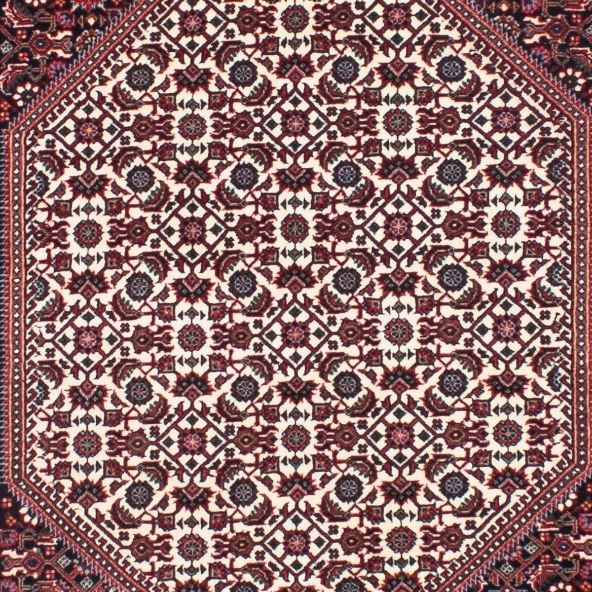 Loper Perzisch tapijt - Bijar - 302 x 84 cm - beige