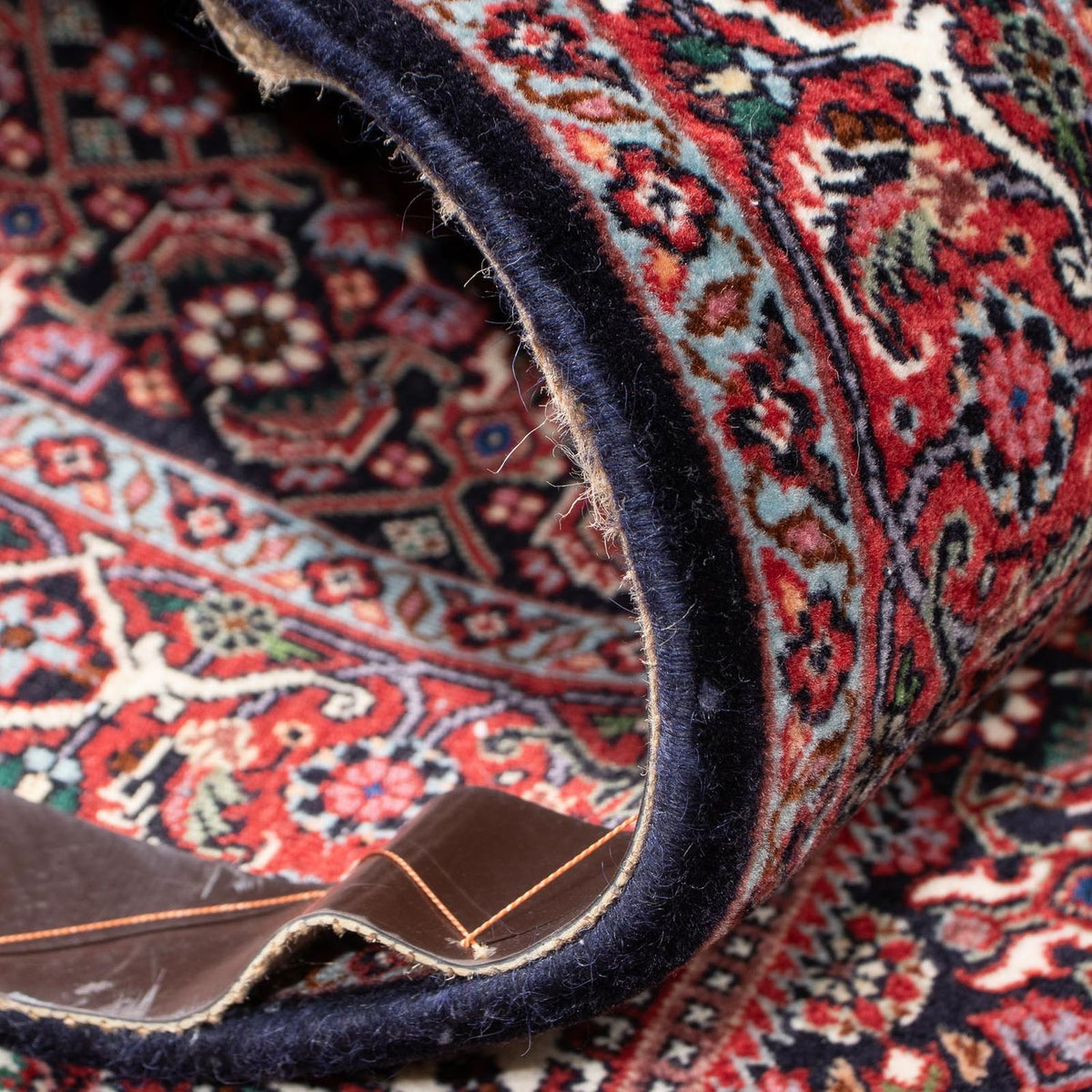 Loper Perzisch tapijt - Bijar - 302 x 84 cm - beige