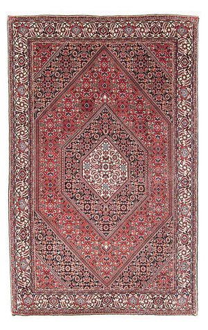 Perzisch tapijt - Bijar - 167 x 104 cm - rood