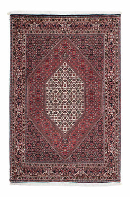 Perzisch tapijt - Bijar - 194 x 132 cm - donkerblauw