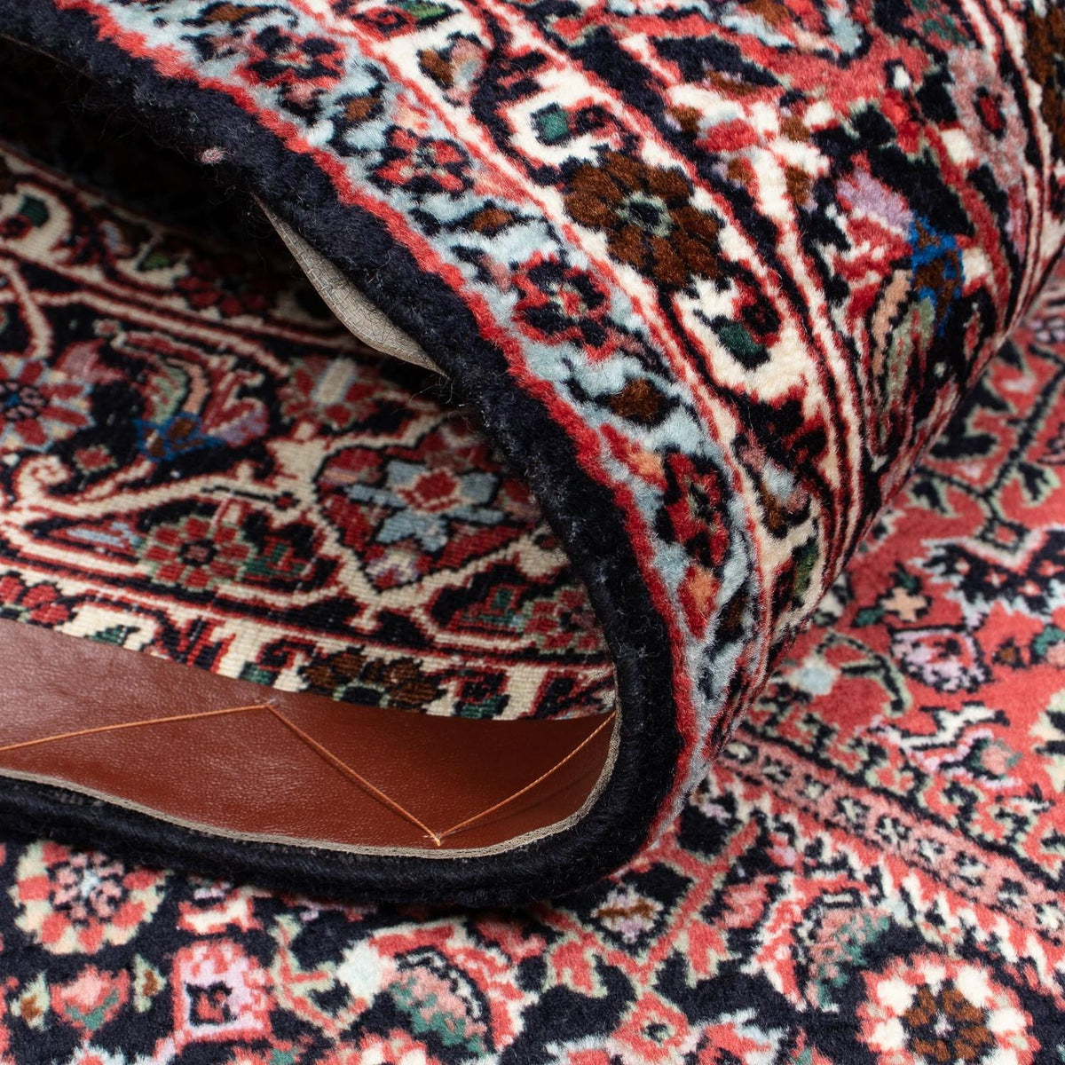 Perzisch tapijt - Bijar - 194 x 132 cm - donkerblauw