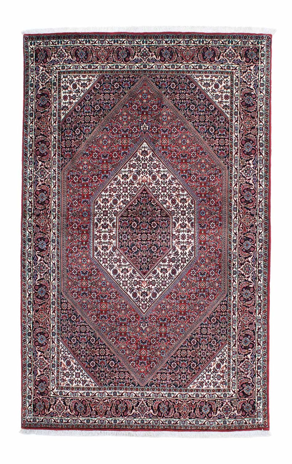 Perzisch tapijt - Bijar - 209 x 132 cm - licht rood
