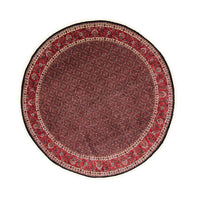 Perzisch tapijt - Bijar rond  - 250 x 250 cm - rood
