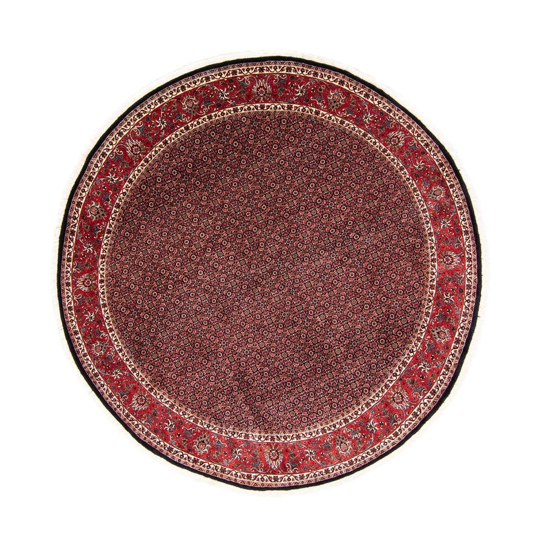 Perzisch tapijt - Bijar rond  - 250 x 250 cm - rood
