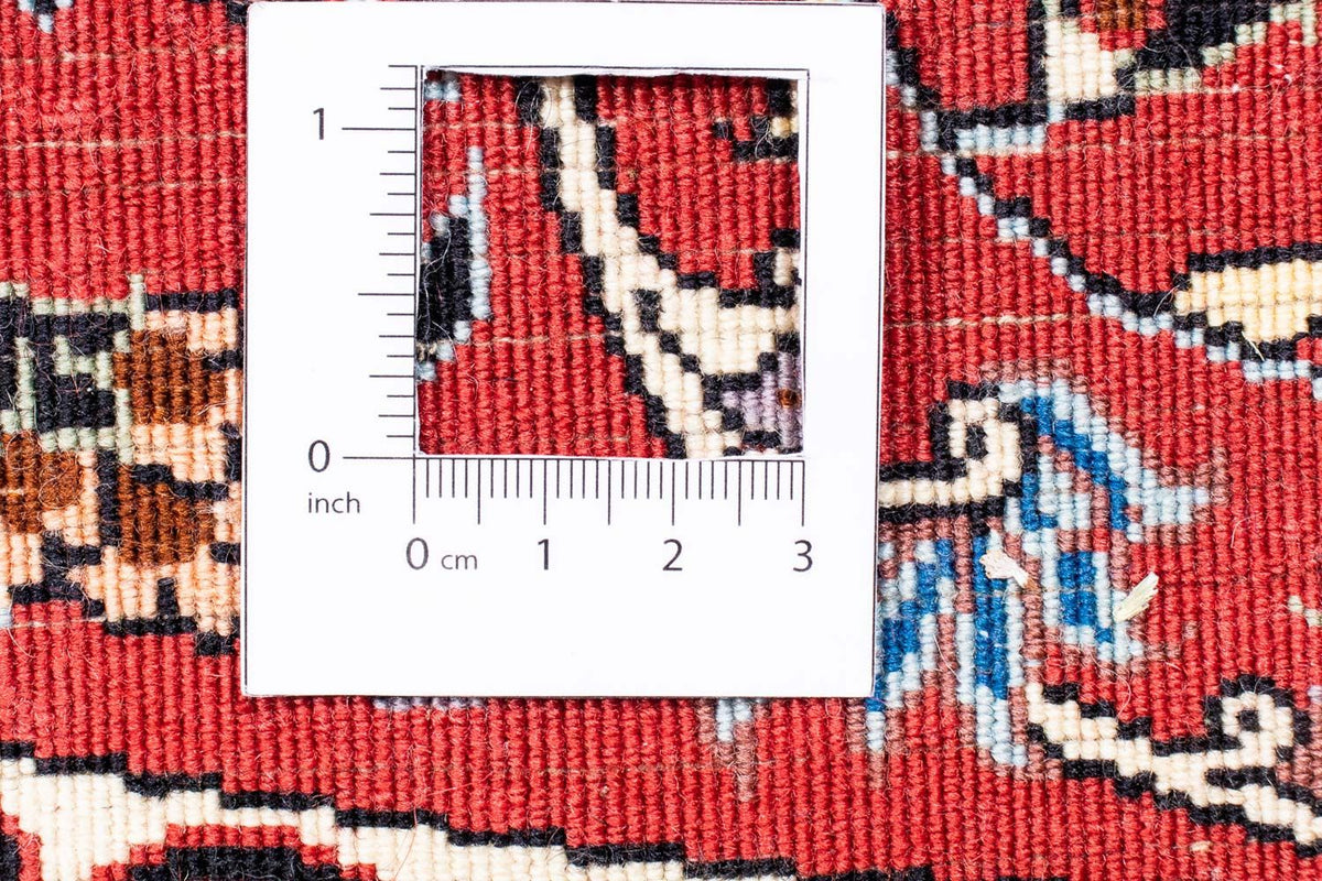 Perzisch tapijt - Bijar rond  - 250 x 250 cm - rood