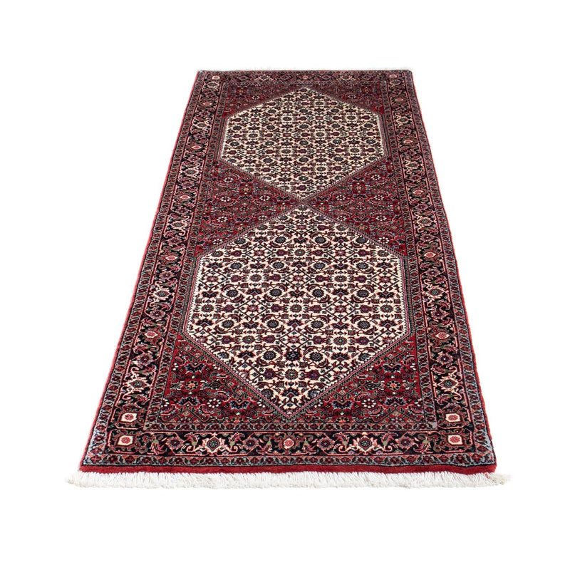 Loper Perzisch tapijt - Bijar - 202 x 74 cm - rood