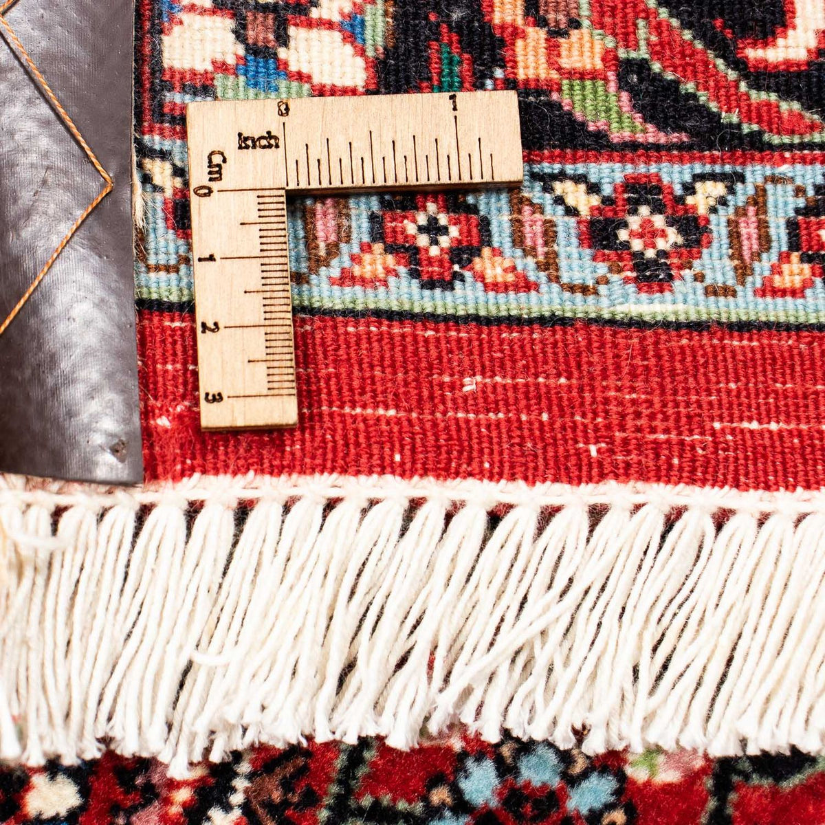 Perzisch tapijt - Bijar - 398 x 299 cm - donkerrood