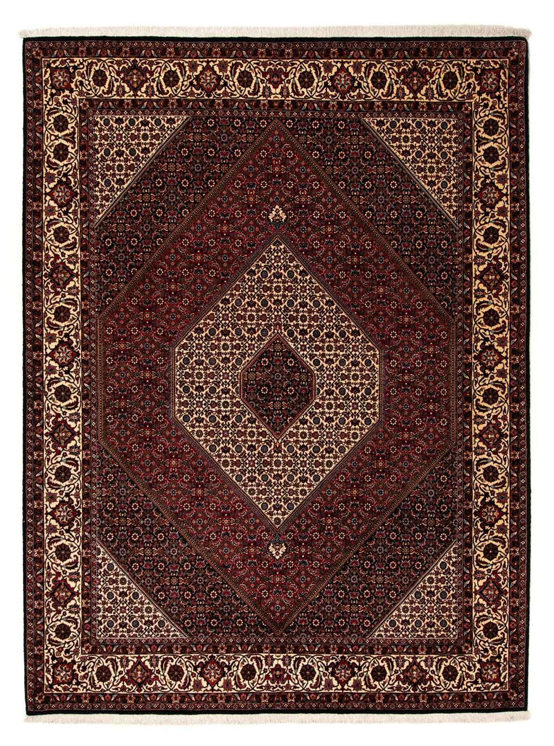Perzisch tapijt - Bijar - 263 x 204 cm - donkerrood