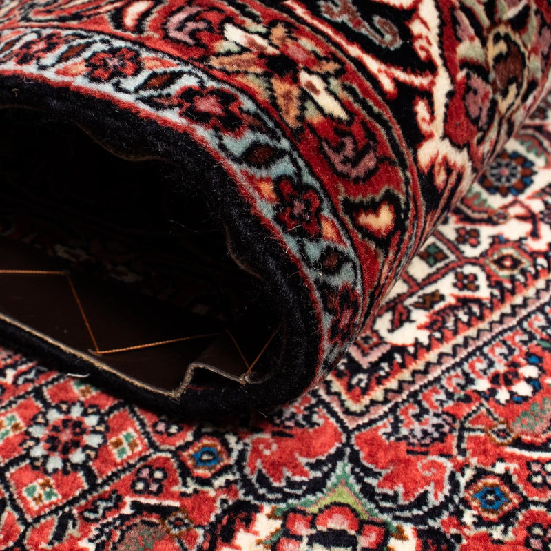 Perzisch tapijt - Bijar - 249 x 200 cm - donkerrood