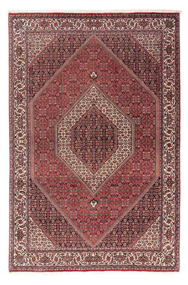 Perzisch tapijt - Bijar - 254 x 171 cm - donkerrood