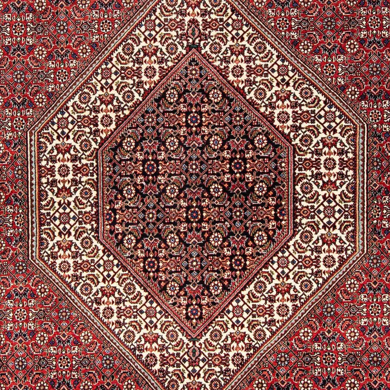 Perzisch tapijt - Bijar - 254 x 171 cm - donkerrood