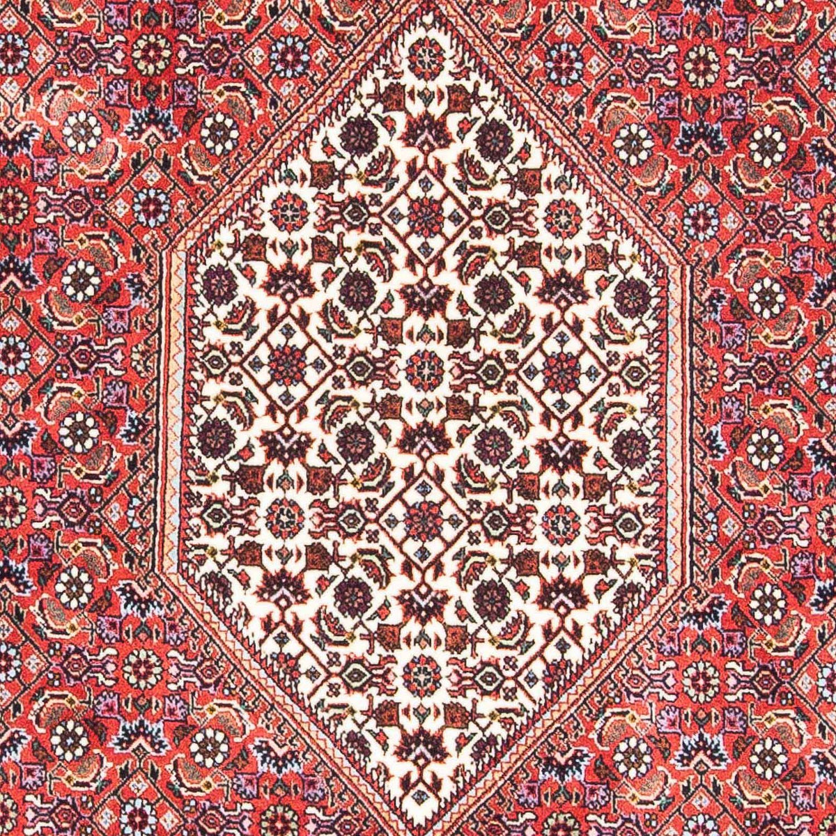 Perzisch tapijt - Bijar - 178 x 110 cm - rood