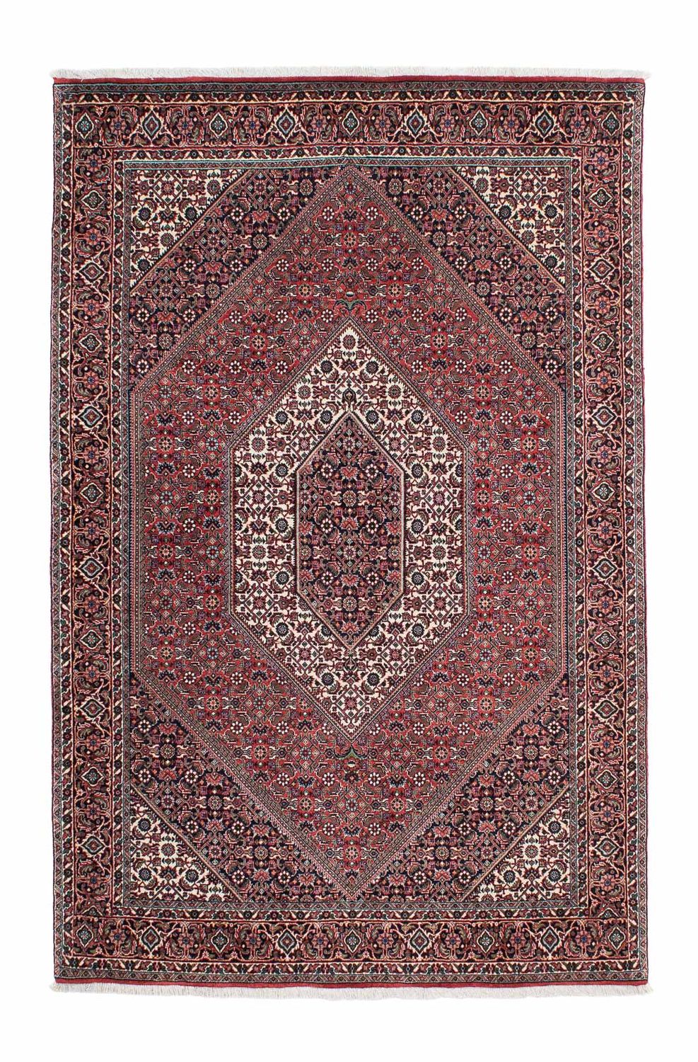 Perzisch tapijt - Bijar - 206 x 132 cm - licht rood