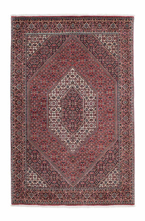 Perzisch tapijt - Bijar - 206 x 132 cm - licht rood