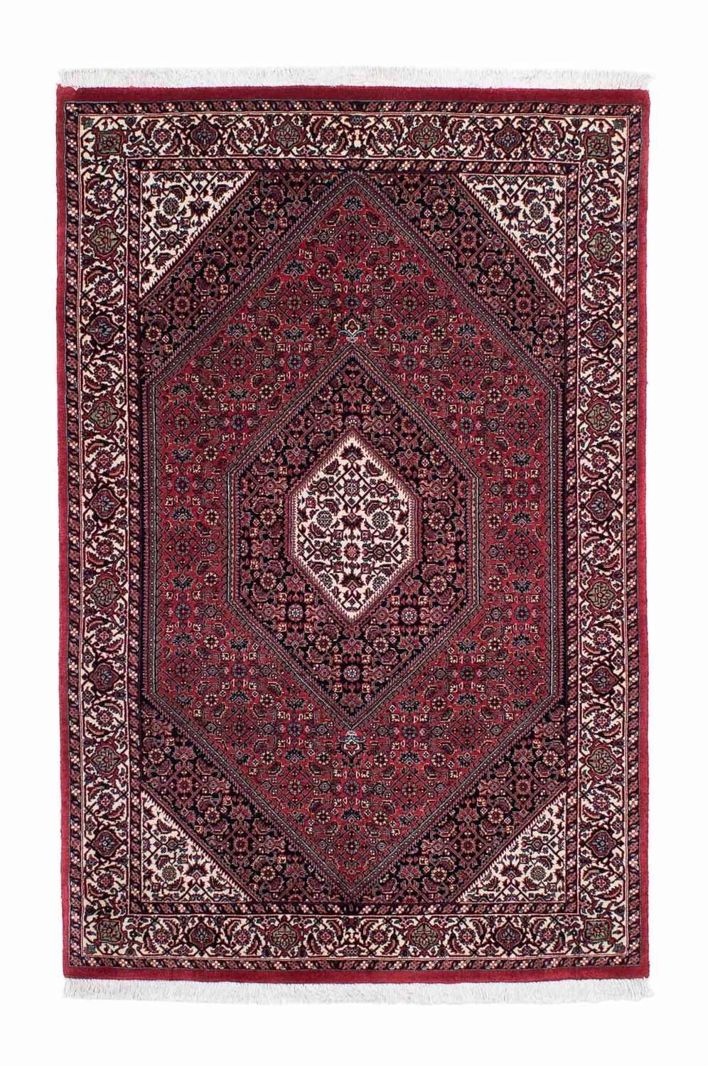 Perzisch tapijt - Bijar - 204 x 132 cm - rood
