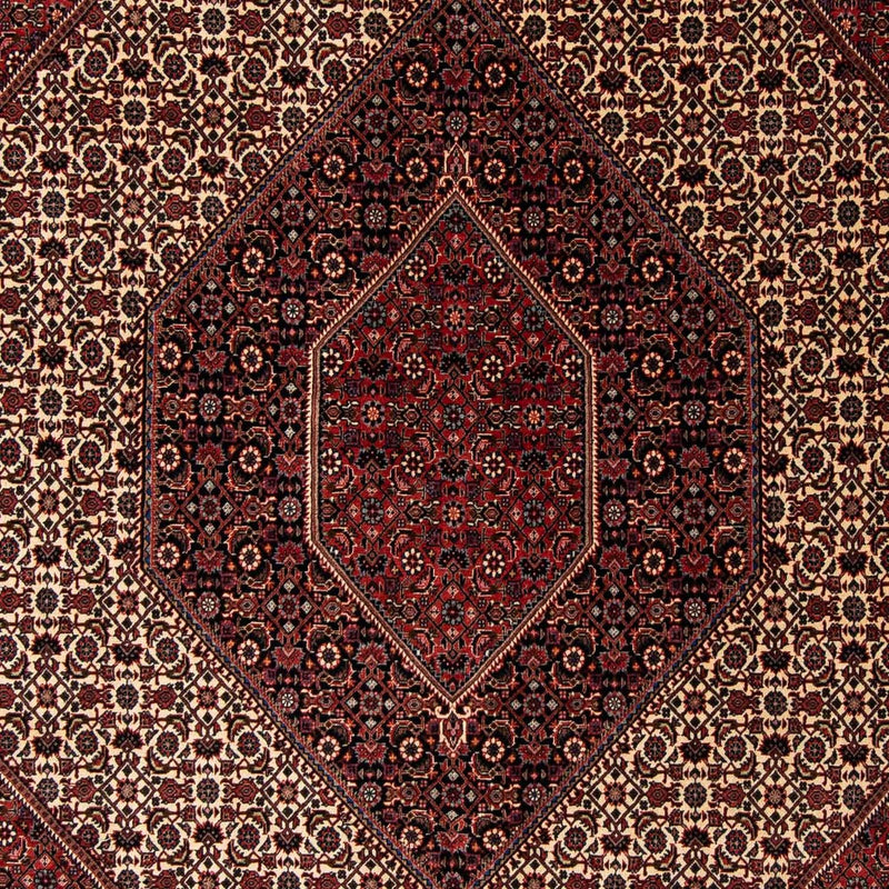 Perzisch tapijt - Bijar - 245 x 202 cm - donkerrood
