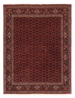 Perzisch tapijt - Bijar - 256 x 202 cm - donkerrood