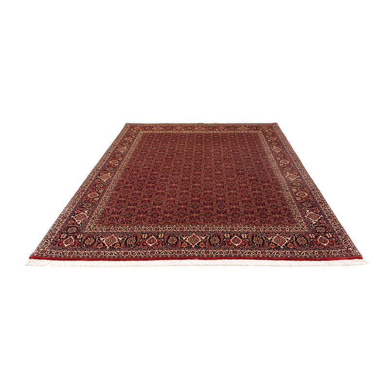 Perzisch tapijt - Bijar - 256 x 202 cm - donkerrood