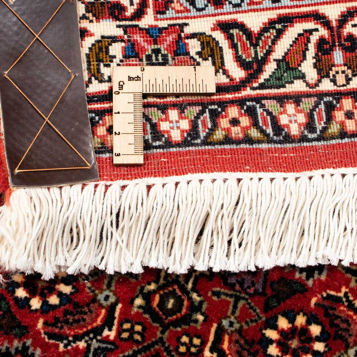 Perzisch tapijt - Bijar - 256 x 202 cm - donkerrood